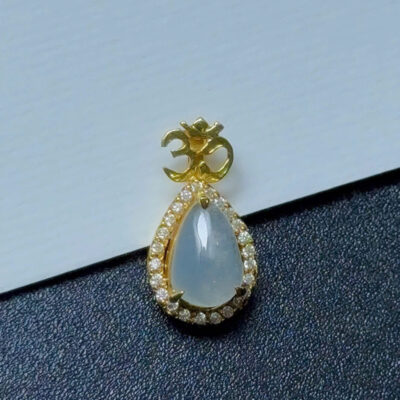 Mặt Dây Om & Giọt Nước  Ngọc Phỉ Thúy Jadeite A
