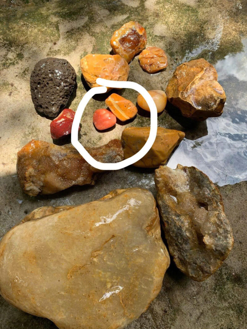Di Lặc Mã Não Đỏ Gia Lai / Biểu Tượng Hoan Hỷ & May Mắn