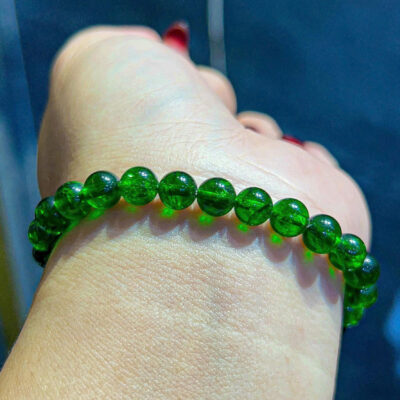 Vòng Tay Chrome Diopside Cao Cấp 7.5ly