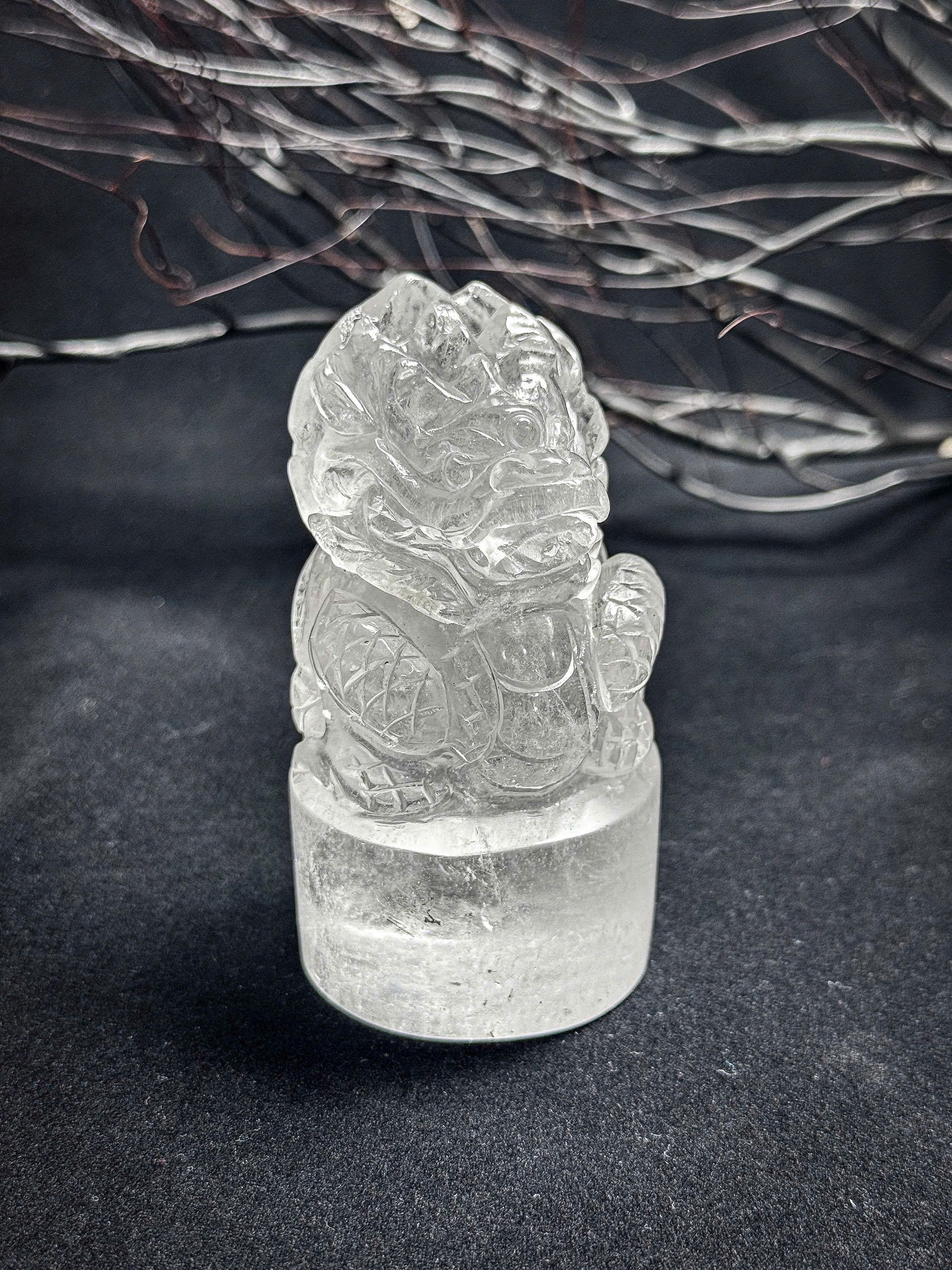 Ấn Rồng Thạch Anh Trắng Ấn Rồng Thạch Anh Trắng