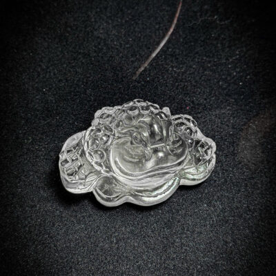 Thiềm Thừ (Cóc Ba Chân)  Thạch Anh Trắng