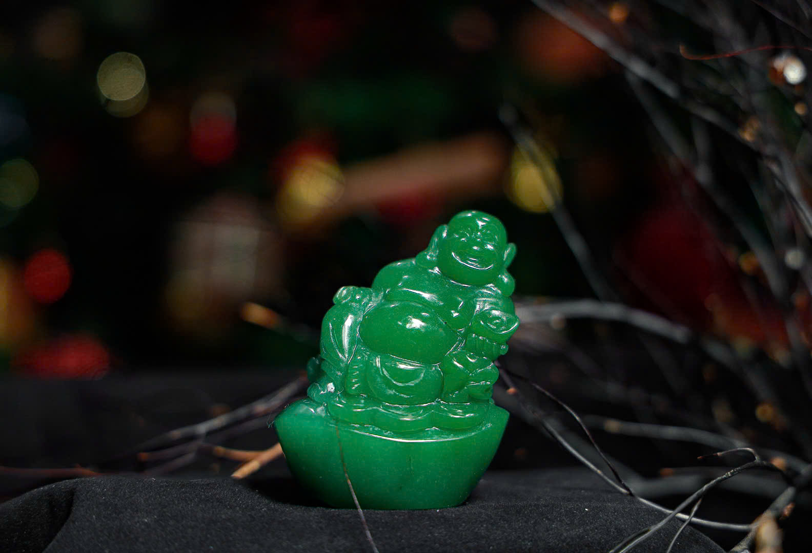 Di Lặc Cầm Chĩnh Vàng & Ngồi Trên Kim Tiền Vượng Phúc Di Lặc Cầm Chĩnh Vàng & Ngồi Trên Kim Tiền Vượng Phúc