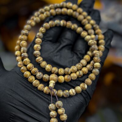 TRẦM RỄ TRÀ MY BÌ KẸP 108 HẠT (6LI)