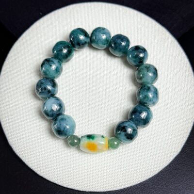 Vòng Lam Hải Xuân Quang | Jadeite Type A