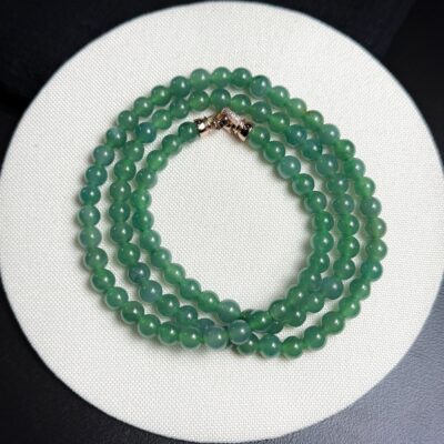 Chuỗi Xuân Thủy Lam Vân | Jadeite Type A
